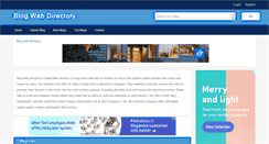 Desktop Screenshot of blogwebdirectory.com